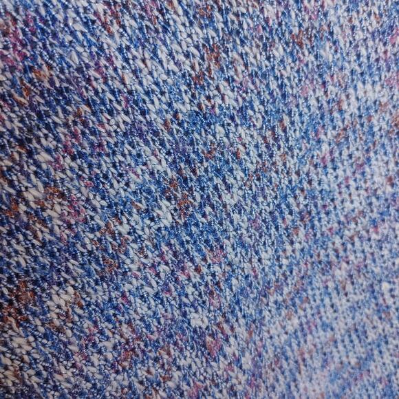 J. Crew Size XS Extra Small Multi Color Blue Sweater Cotton Sweater - Picture 8 of 11